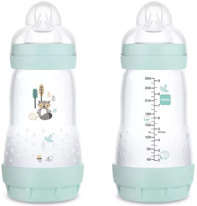 MAM BIBERON EASY START 260 ML 2+ TETTARELLA 2 MASCHIO 2 PEZZI - Farmacia Del Monaco