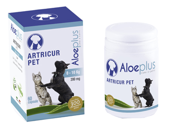 ALOEPLUS ARTRICUR PET CANI/GATTI 0-11 KG 12 G 60 CAPSULE - Farmacia Del Monaco