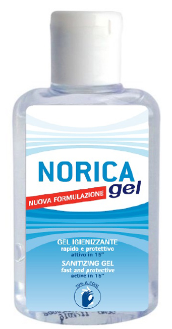 NORICA GEL IGIENIZZANTE MANI NUOVA FORMULAZIONE 80 ML - Farmacia Del Monaco