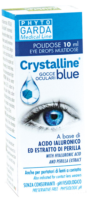 CRYSTALLINE BLUE GOCCE POLIDOSE 10 ML - Farmacia Del Monaco