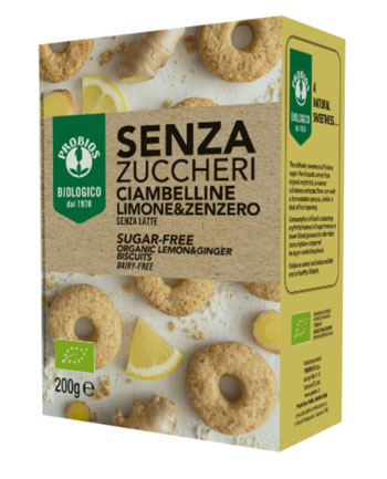 CIAMBELLINE LIMONE/ZENZERO SENZA ZUCCHERO 200 G - Farmacia Del Monaco