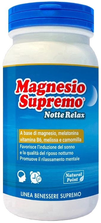 MAGNESIO SUPREMO NOTTE RELAX 150 G - Farmacia Del Monaco