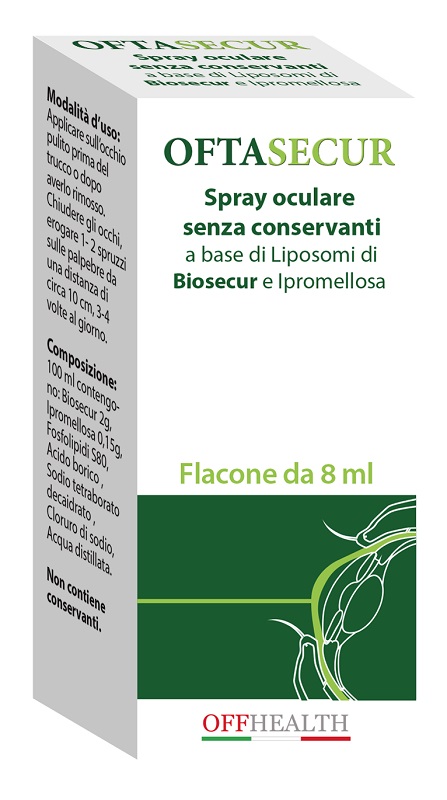 OFTASECUR BIOSECUR SPRAY OCULARE 8 ML - Farmacia Del Monaco