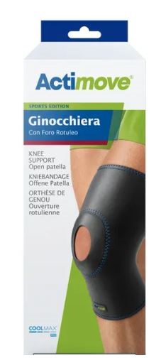 ACTIMOVE SPORTS EDITION GINOCCHIERA CON FORO ROTULEO M - Farmacia Del Monaco
