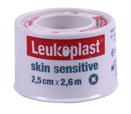 LEUKOPLAST SKIN SENSITIVE CEROTTO SU ROCCHETTO CON MASSA ADESIVA IN SILICONE M2,6 X 2,5CM 1 PEZZO - Farmacia Del Monaco