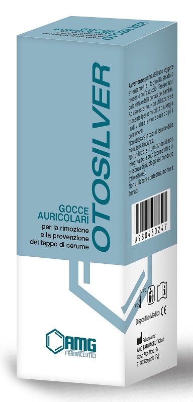 GOCCE AURICOLARI OTOSILVER 20 ML - Farmacia Del Monaco