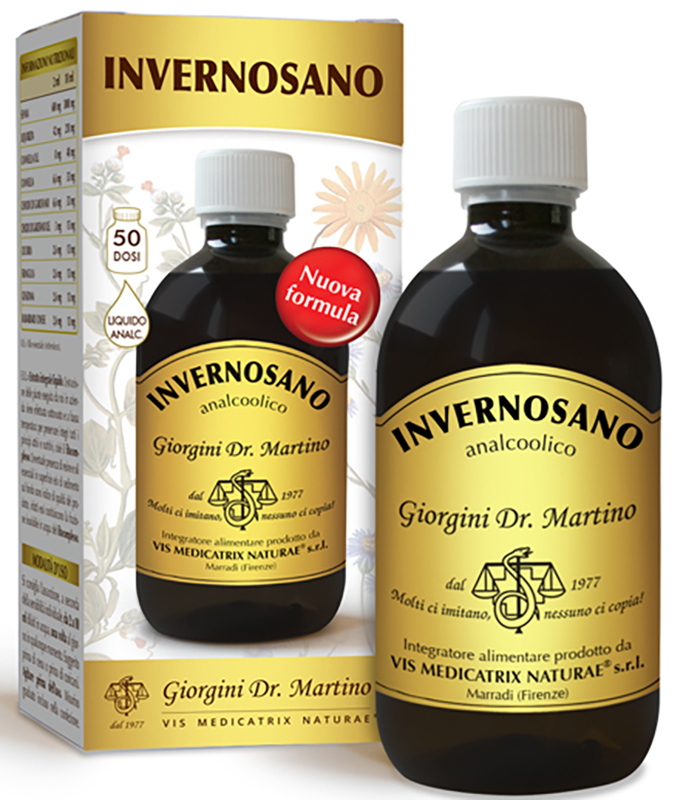 INVERNOSANO LIQUIDO ANALCOLICO 500 ML - Farmacia Del Monaco