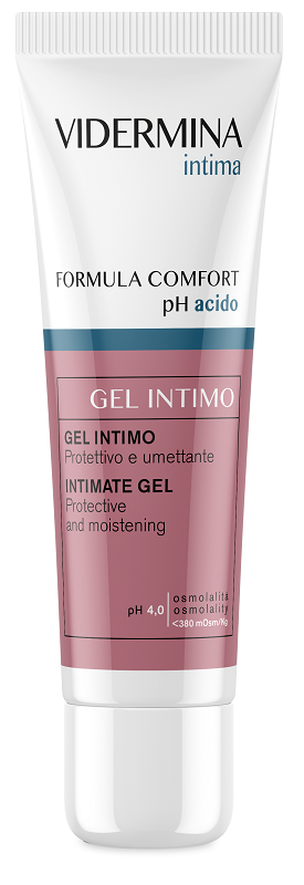 VIDERMINA INTIMA FORMULA COMFORT PH ACIDO GEL INTIMO PROTETTIVO E UMETTANTE NUOVA FORMULA 30 ML - Farmacia Del Monaco