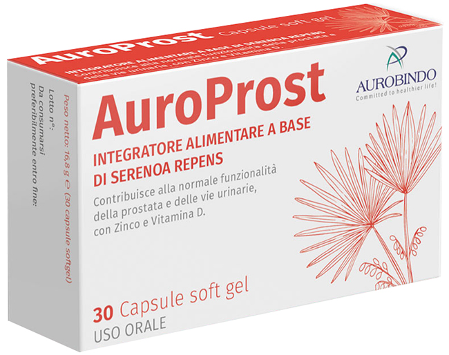AUROPROST 30 CAPSULE - Farmacia Del Monaco