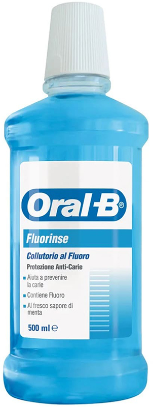 ORALB FLUORINSE COLLUTORIO ANTI CARIE 500 ML - Farmacia Del Monaco