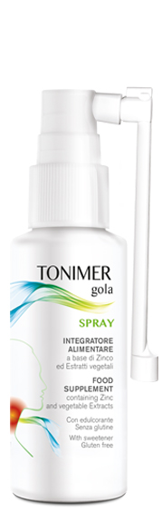 TONIMER GOLA SPRAY 15 ML - Farmacia Del Monaco