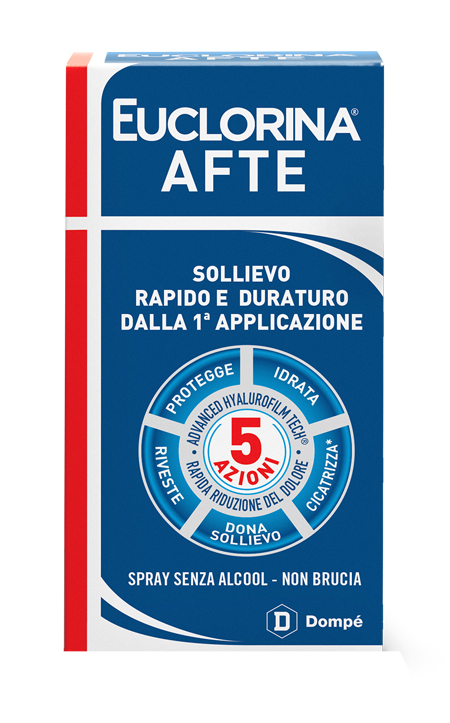EUCLORINA AFTE SPRAY 15 ML - Farmacia Del Monaco