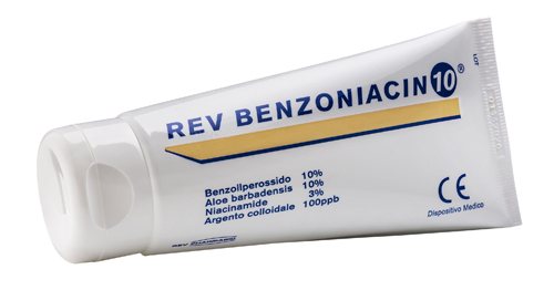 REV BENZONIACIN 10 CREMA 100  ML - Farmacia Del Monaco