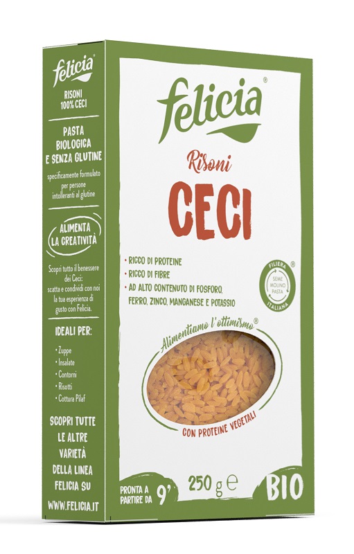 FELICIA BIO RISONI CECI 250 G - Farmacia Del Monaco