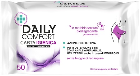 DAILY COMFORT CARTA IGIENICA 50 PEZZI - Farmacia Del Monaco