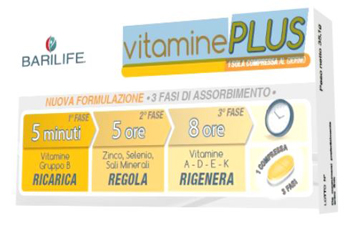 BARILIFE VITAMINE PLUS 30 COMPRESSE TRIFASE - Farmacia Del Monaco