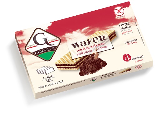 WAFER CON CREMA AL CACAO 4 PORZIONI X 45 G - Farmacia Del Monaco