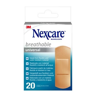 CEROTTO PREPARATO NEXCARE UNIVERSAL N0320NS-0 19X72MM 20 PEZZI - Farmacia Del Monaco