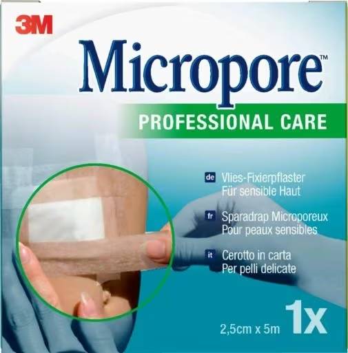 CEROTTO IN CARTA MICROPORE SURGICAL TAPE M5X25MM DISPENSER - Farmacia Del Monaco