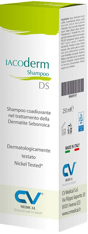 IACODERM SHAMPOO DS 250 ML - Farmacia Del Monaco