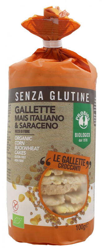 PROBIOS GALLETTE MAIS/SARACENO 100 G - Farmacia Del Monaco
