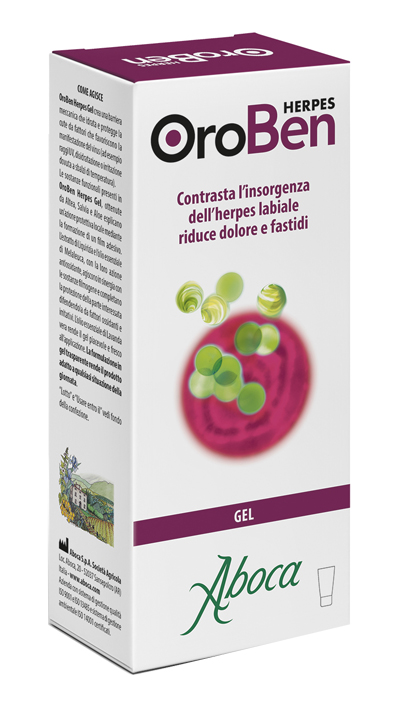 OROBEN HERPES GEL 8 ML - Farmacia Del Monaco