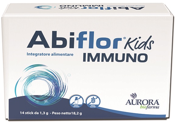 ABIFLOR KIDS 14 STICK OROSOLUBILI - Farmacia Del Monaco