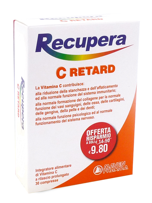 RECUPERA C RETARD 30 COMPRESSE - Farmacia Del Monaco
