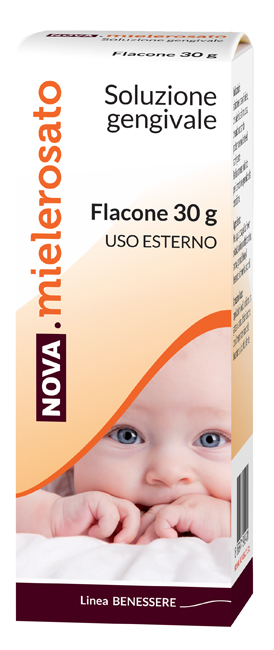 NOVA MIELEROSATO SOLUZIONE GENGIVALE 30 G - Farmacia Del Monaco