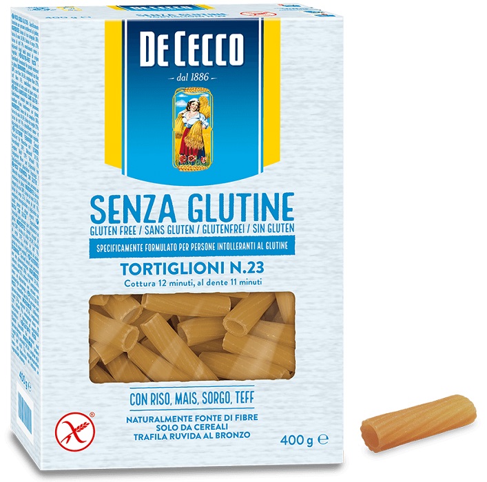 DE CECCO TORTIGLIONI N23 400 G - Farmacia Del Monaco
