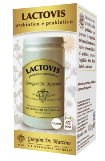 LACTOVIS PREBIOTICO PROBIOTICO 100 G - Farmacia Del Monaco