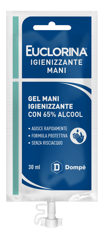 EUCLORINA GEL MANI IGIENIZZANTE 30 ML - Farmacia Del Monaco