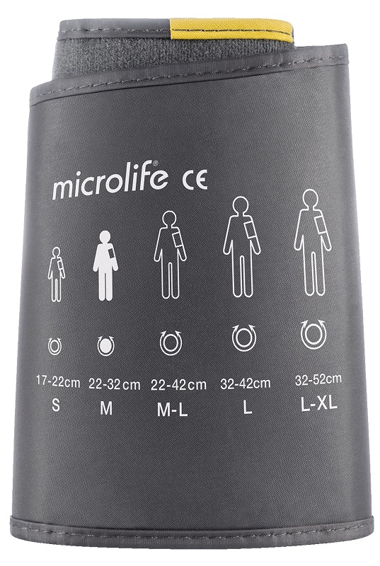MICROLIFE BRACCIALE UNIVERSALE MORBIDO 4G TAGLIA ML WS-2242C - Farmacia Del Monaco