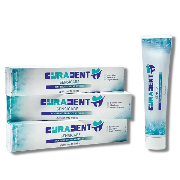 CURADENT DENTIFRICIO SENSICARE DENTI SENSIBILE 75 ML - Farmacia Del Monaco
