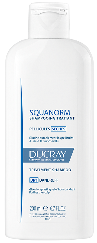 SQUANORM SHAMPOO TRATTANTE ANTIFORFORA FORFORA SECCA 200 ML - Farmacia Del Monaco