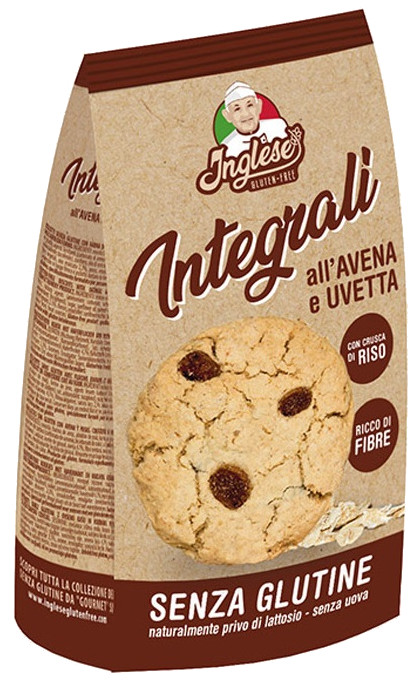 INGLESE BISCOTTI AVENA UVETTA 300 G - Farmacia Del Monaco