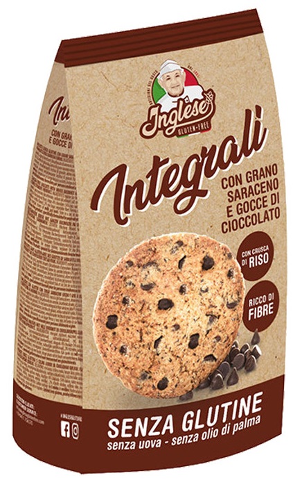 INGLESE BISCOTTI AL GRANO SARACENO CON GOCCE DI CIOCCOLATO 300 G - Farmacia Del Monaco