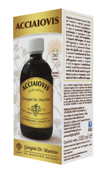 ACCIAIOVIS LIQUIDO ANALCOOLICO 500 ML - Farmacia Del Monaco