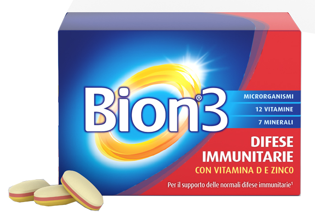 BION3 DIFESE IMMUNITARIE 60 COMPRESSE - Farmacia Del Monaco