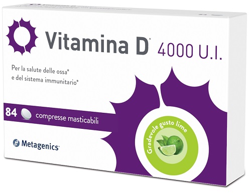 VITAMINA D 4000UI 84 COMPRESSE - Farmacia Del Monaco