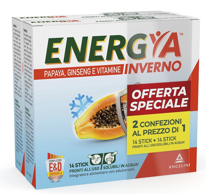ENERGYA INVERNO BIPACK 14+14 STICK - Farmacia Del Monaco