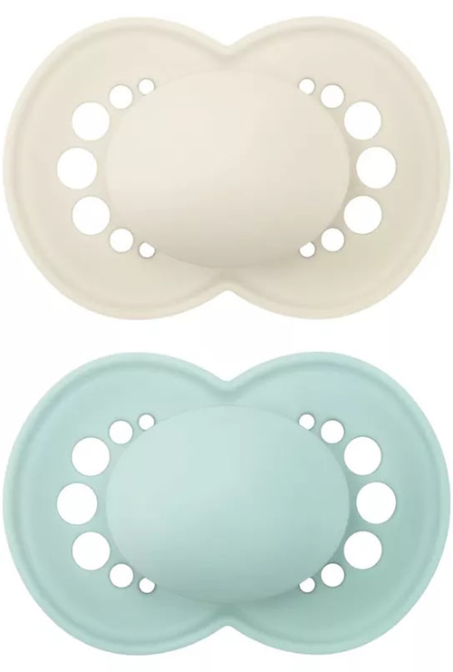 MAM ORIGINAL 6+ SILICONE NEUTRO 2 PEZZI - Farmacia Del Monaco