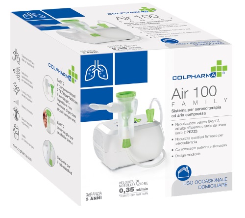 AEROSOL COLPHARMA AIR 100 FAMILY PER USO OCCASIONALE - Farmacia Del Monaco
