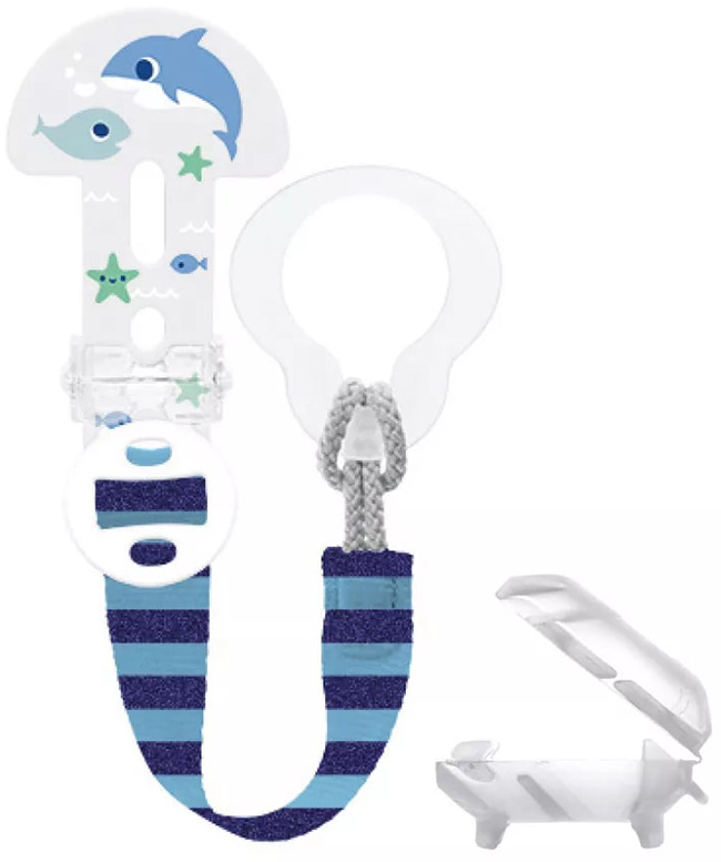 MAM CLIP IT & COVER PORTASUCCHIETTO 0+ MASCHIO - Farmacia Del Monaco