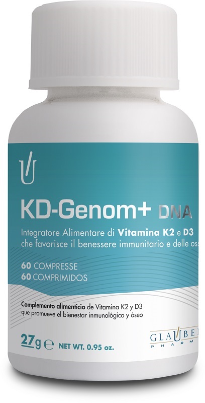 GLAUBER PHARMA KD-GENOM+ DNA 60 COMPRESSE - Farmacia Del Monaco
