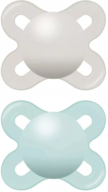MAM SUCCHIETTO ORIGINAL START 0-2 MESI SILICONE NEUTRO 2 PEZZI - Farmacia Del Monaco
