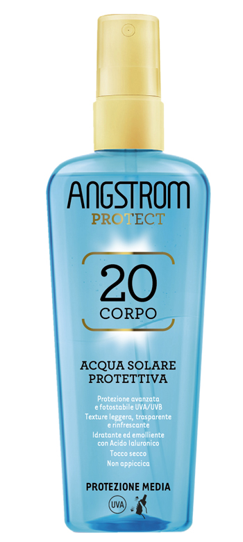 ANGSTROM ACQUA SOLARE PROTETTIVA SPF 20 140 ML - Farmacia Del Monaco