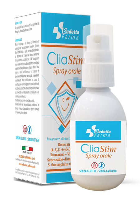 CLIASTIM SPRAY ORALE 20 ML - Farmacia Del Monaco