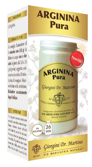 ARGININA PURA POLVERE SOLUBILE 100 G - Farmacia Del Monaco