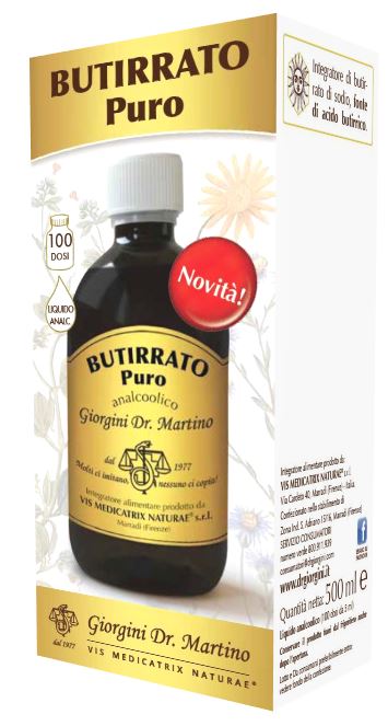 BUTIRRATO PURO LIQUIDO ANALCOLICO 500 ML - Farmacia Del Monaco